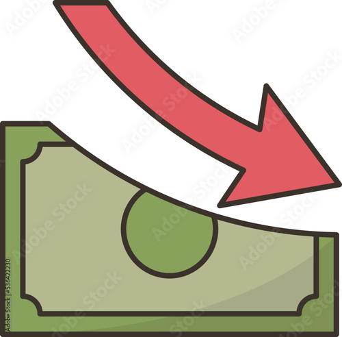 deflation  icon