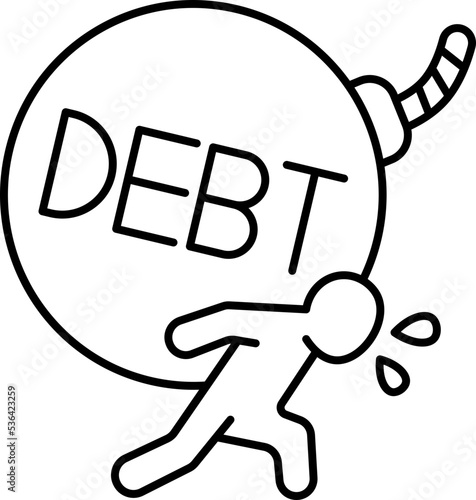 debt  icon
