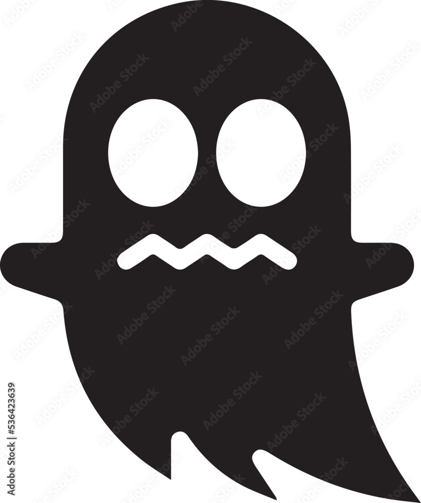 Halloween spooky monsters, scary spirit or poltergeists flying at night. cartoon ghosts. cute ghost creation kit, changeable face, flat design vector for Halloween Halloween spooky monsters, scary spirit or poltergeists flying at night. cartoon ghosts. cute ghost creation kit, changeable face, flat design vector for Halloween