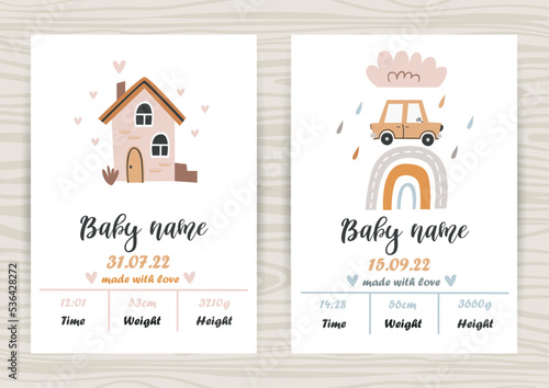 Baby shower invitation templates