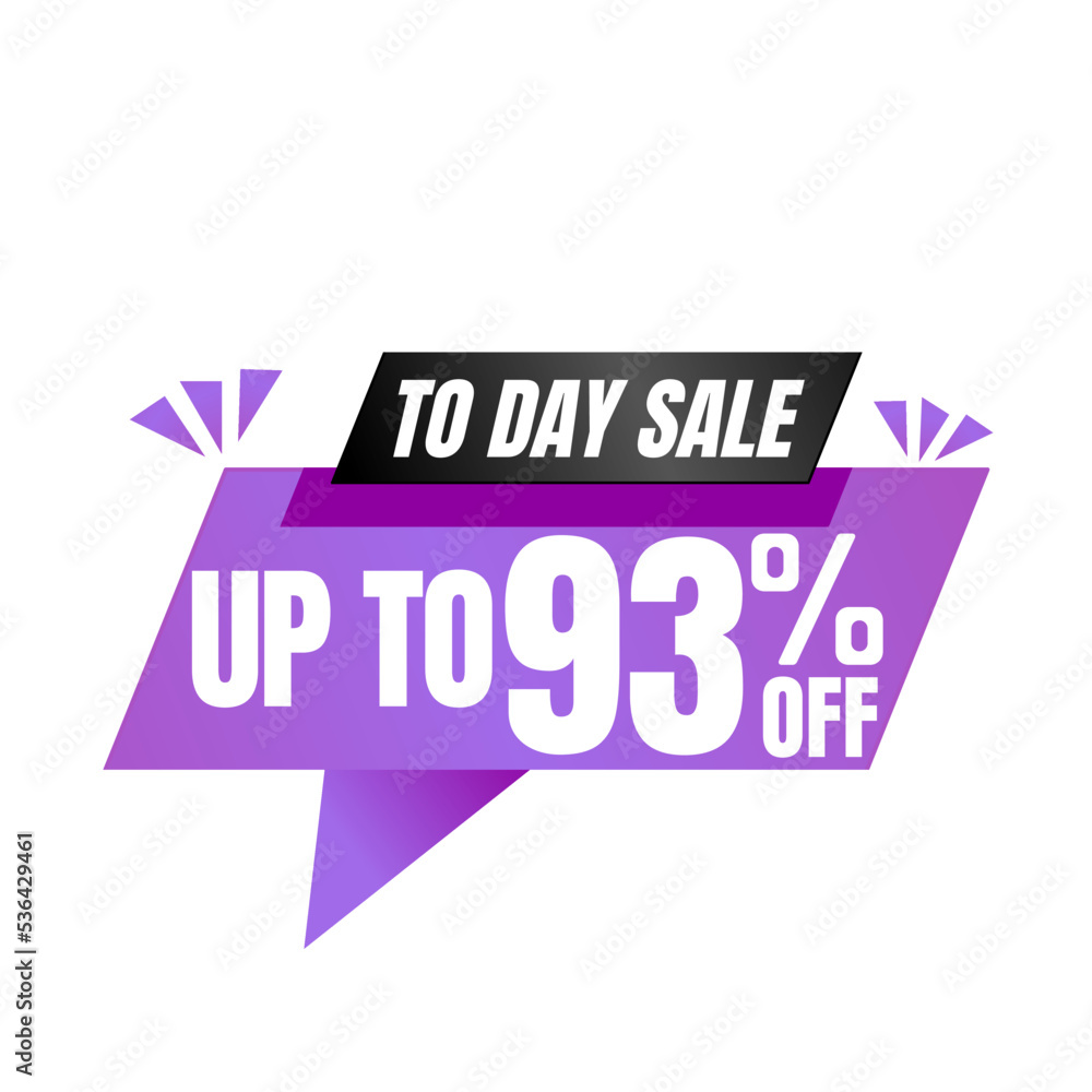 93% off sale balloon. Purple and black vector illustration . sale label design, Ninety-three 93% off sale balloon. Purple and black vector illustration . sale label design, Ninety-three