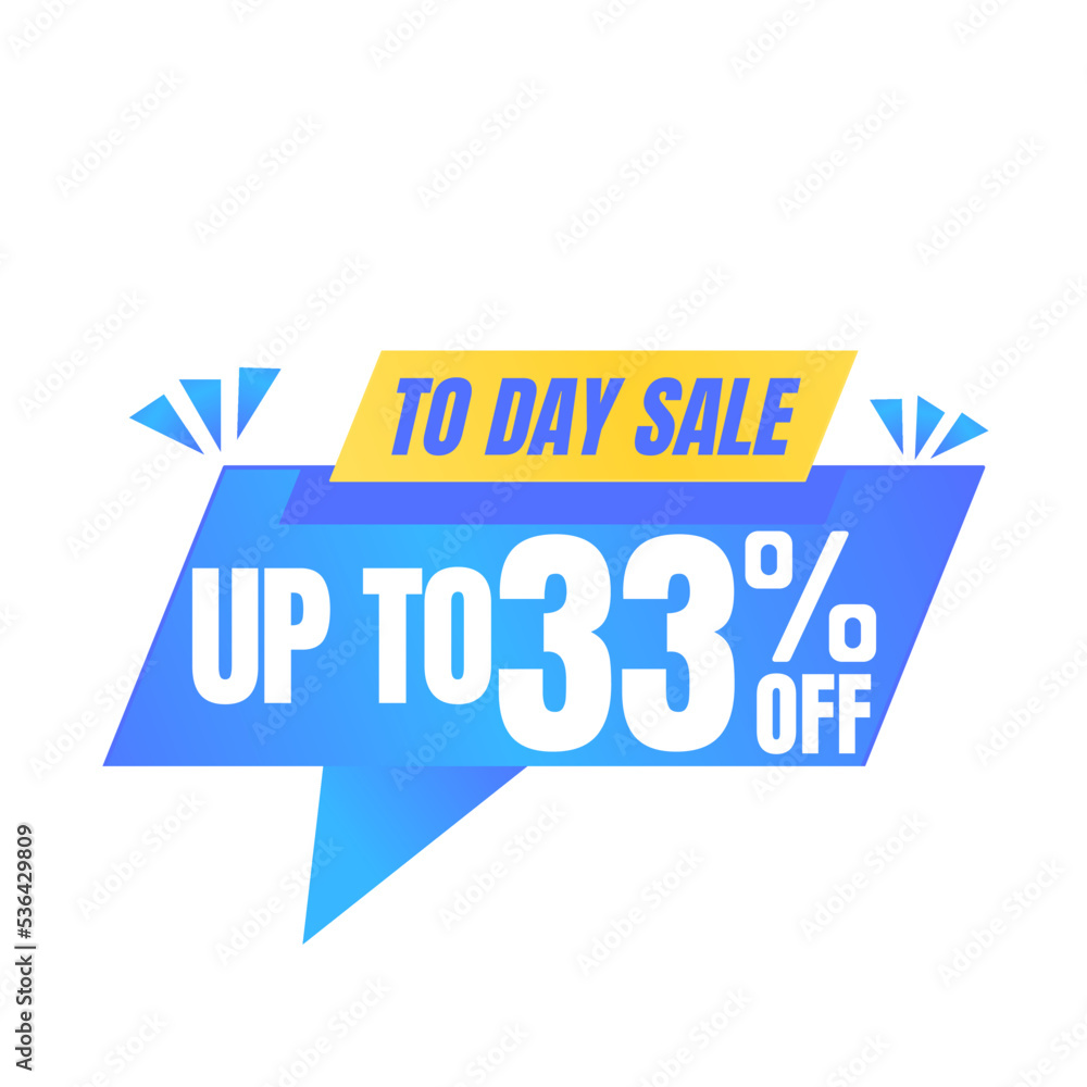 33% off sale balloon. Blue and yellow vector illustration . sale label design, Thirty three 33% off sale balloon. Blue and yellow vector illustration . sale label design, Thirty three