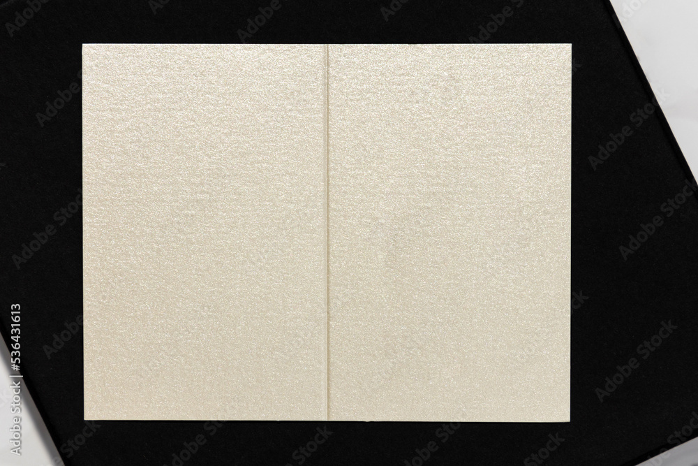 Fototapeta premium Design blank. Notebook. Postcard template.