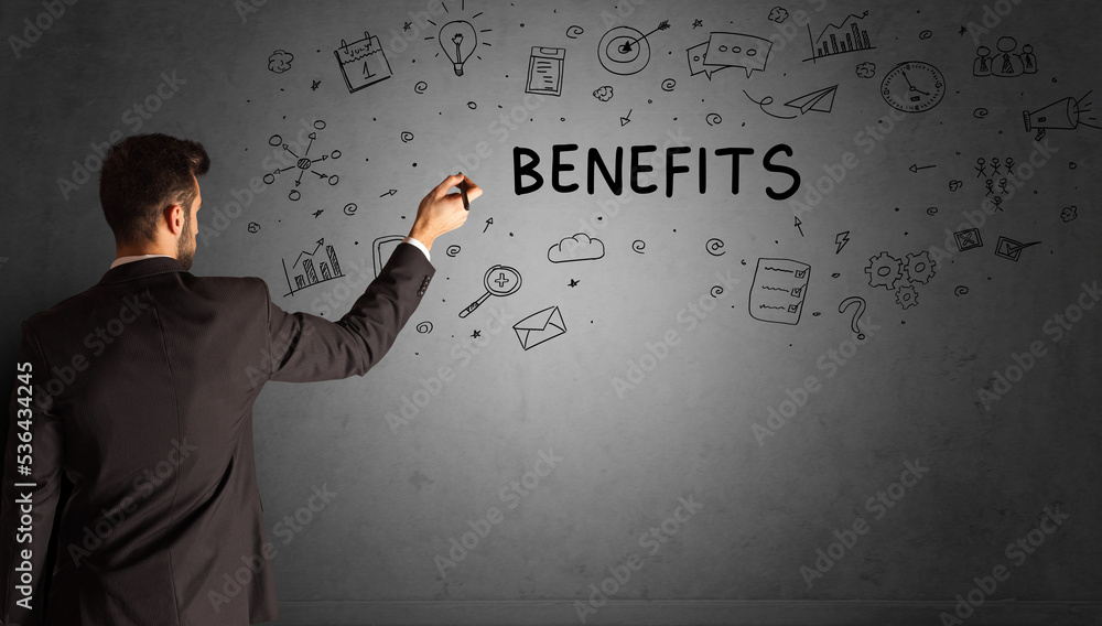 businessman drawing a creative idea sketch businessman drawing a creative idea sketch