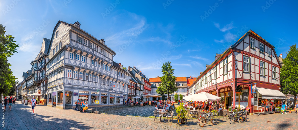 Naklejka premium Altstadt, Goslar, Niedersachsen, Deutschland