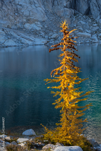 Alpine lake photo