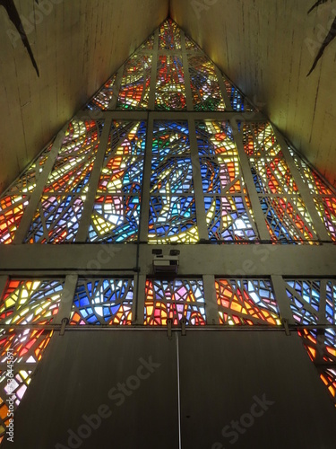Картината върху платно stained glass window