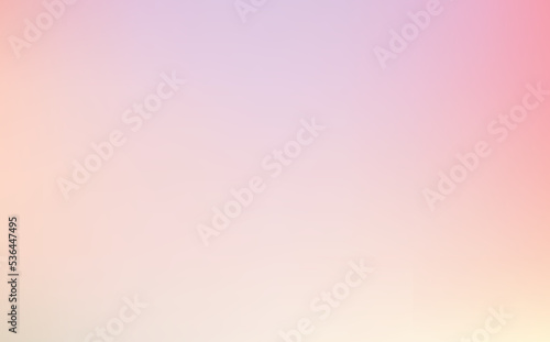 Light soft pink pastel gradient background. Vector pale, magenta, yellow, texture color. Abstract retro illustration design for web and print. EPS 10.