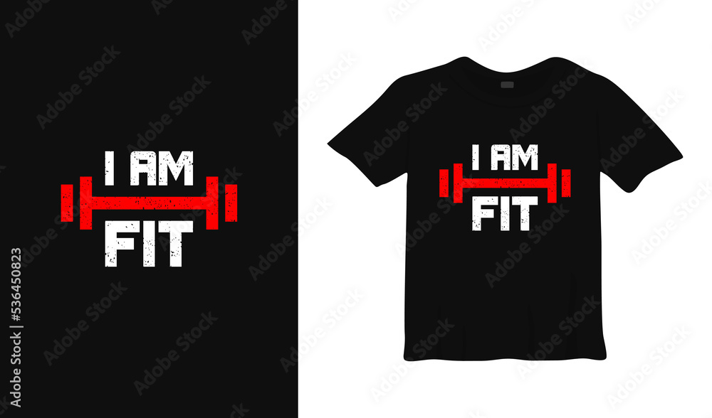 Fototapeta premium inspirational typography t-shirt design template
