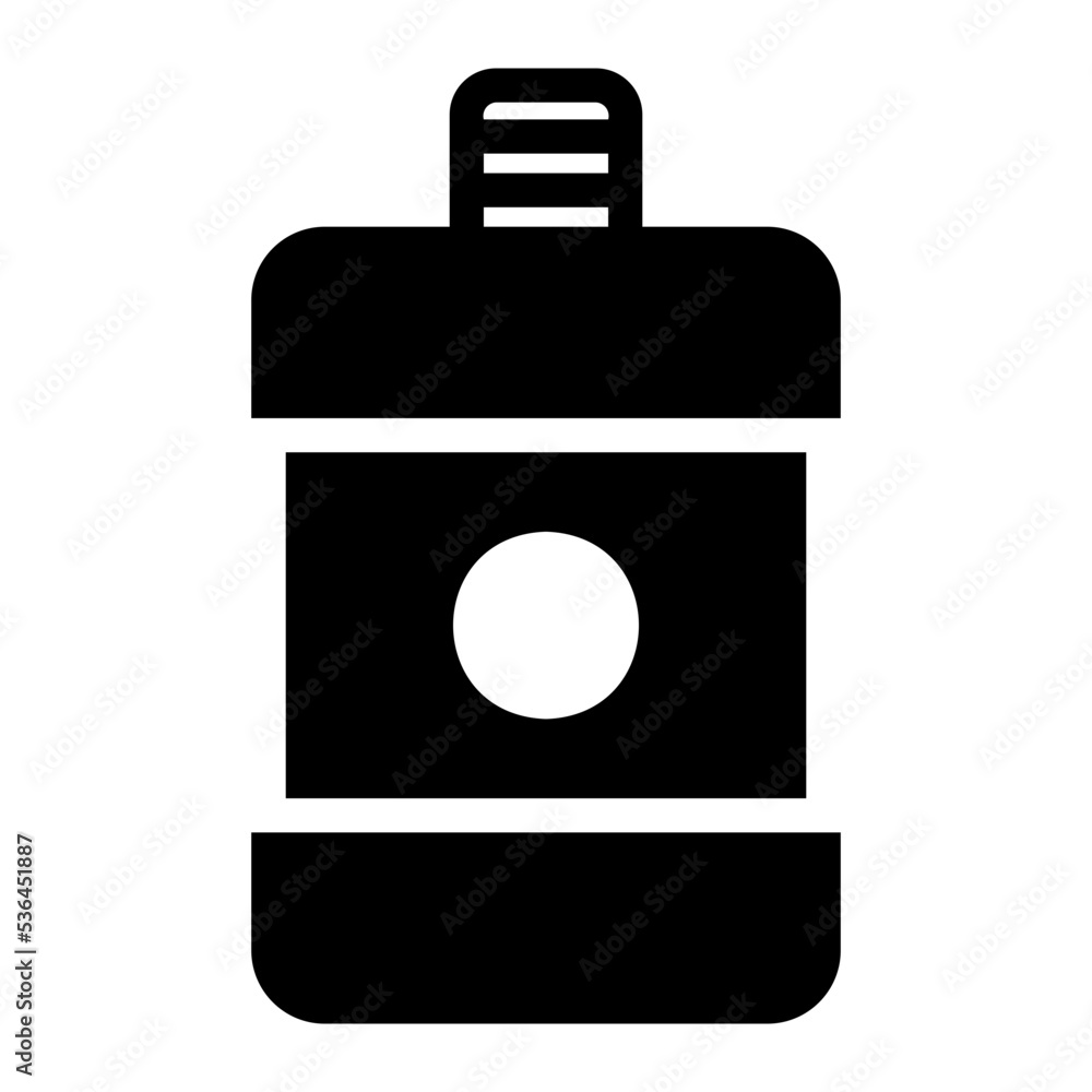 mouthwash glyph icon mouthwash glyph icon