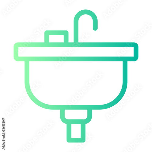 sink gradient icon