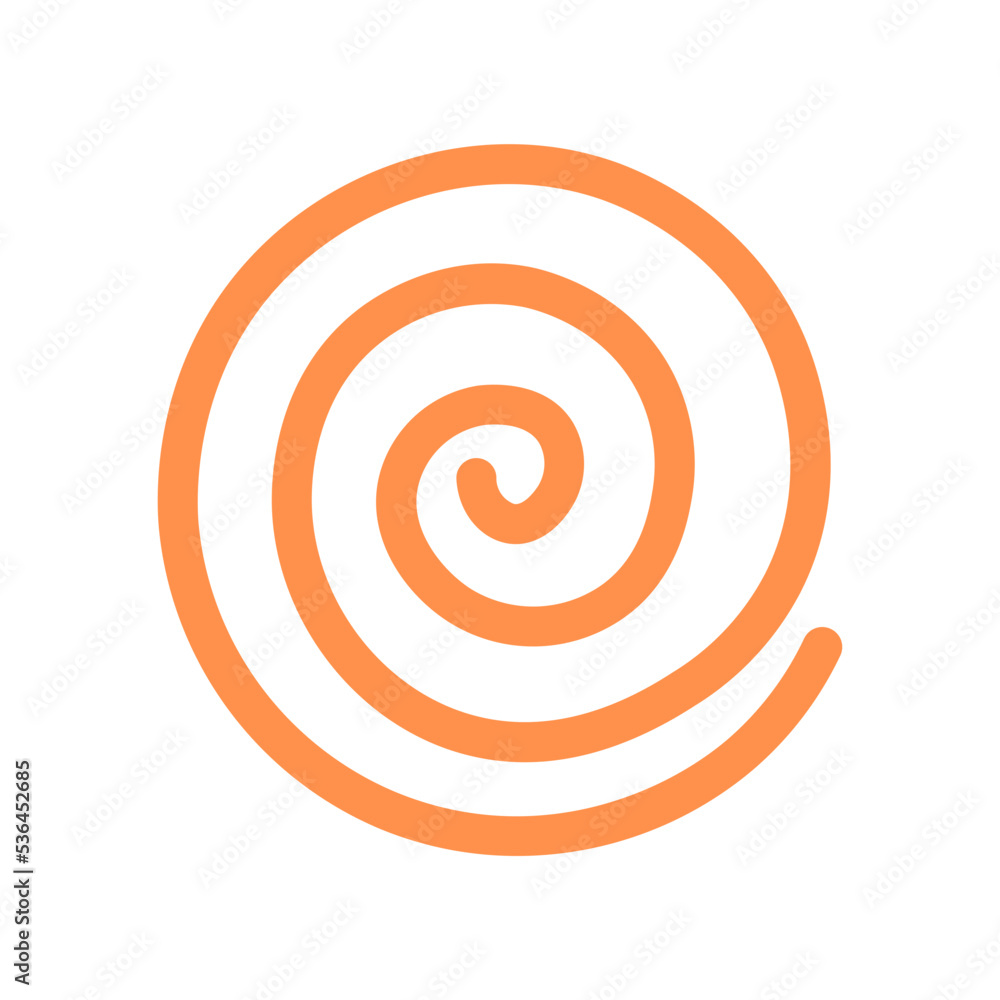 spiral unconscious outline icon spiral unconscious outline icon