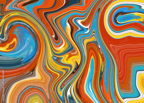 abstract background seamless wave with lines color.