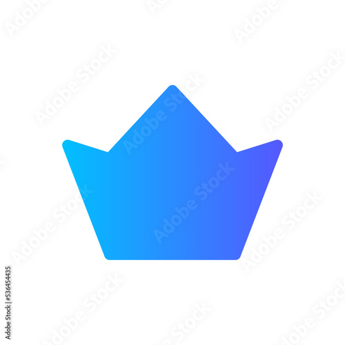 crown gradient icon