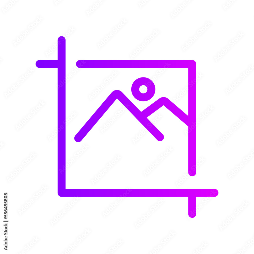 photo gradient icon