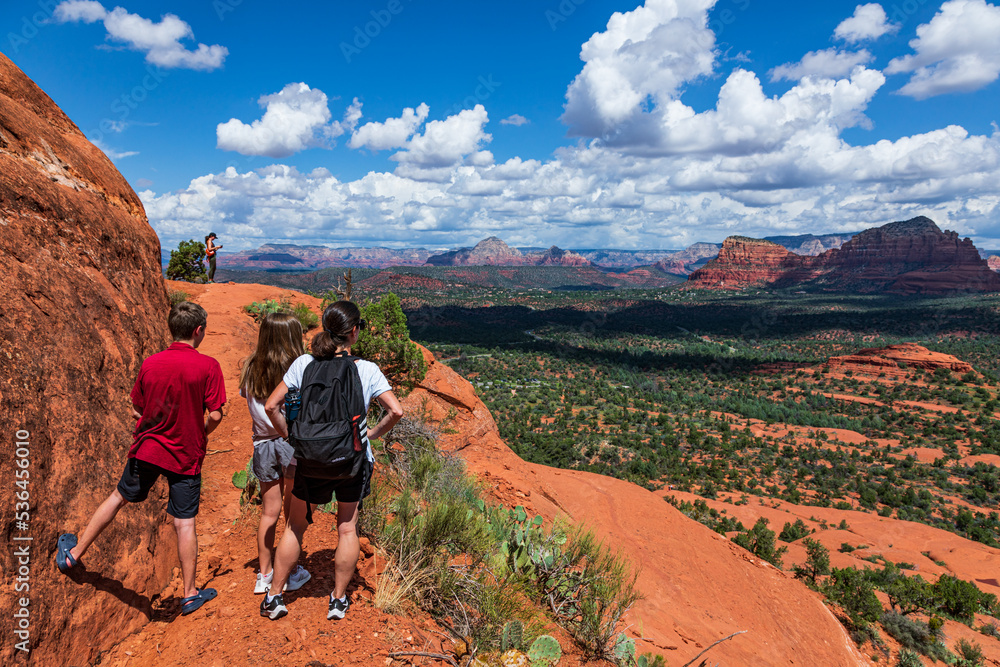 Fototapeta premium Sedona Arizona hiking 