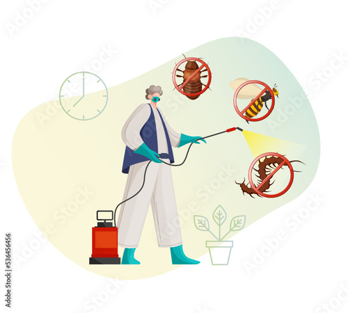Pest Control Services - Illustration