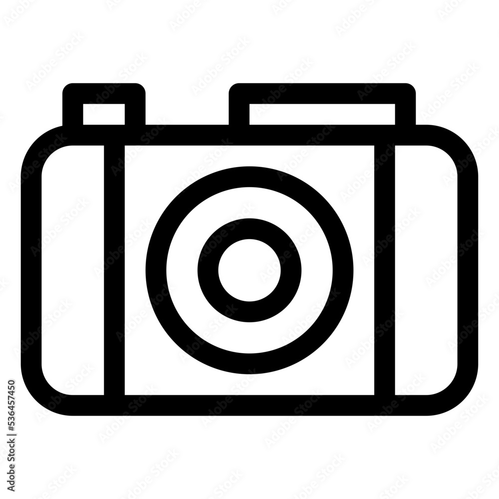 Icon Photography With Style Outline Icon Photography With Style Outline