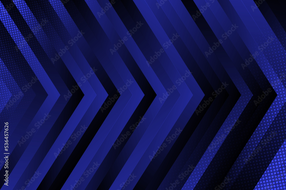 Obraz premium 矢印とドットの抽象的な背景