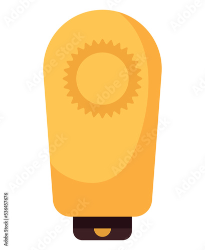 golden sunscreen design