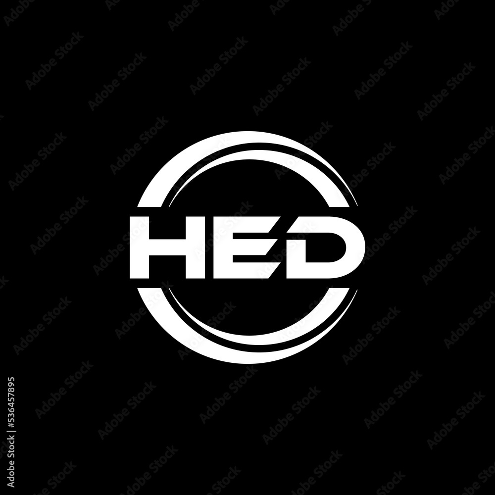 HED letter logo design with black background in illustrator, vector logo modern alphabet font overlap style. calligraphy designs for logo, Poster, Invitation, etc. HED letter logo design with black background in illustrator, vector logo modern alphabet font overlap style. calligraphy designs for logo, Poster, Invitation, etc.