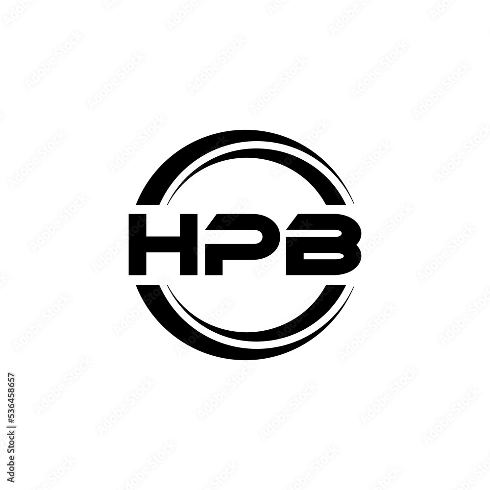 HPB letter logo design with white background in illustrator, vector logo modern alphabet font overlap style. calligraphy designs for logo, Poster, Invitation, etc. HPB letter logo design with white background in illustrator, vector logo modern alphabet font overlap style. calligraphy designs for logo, Poster, Invitation, etc.
