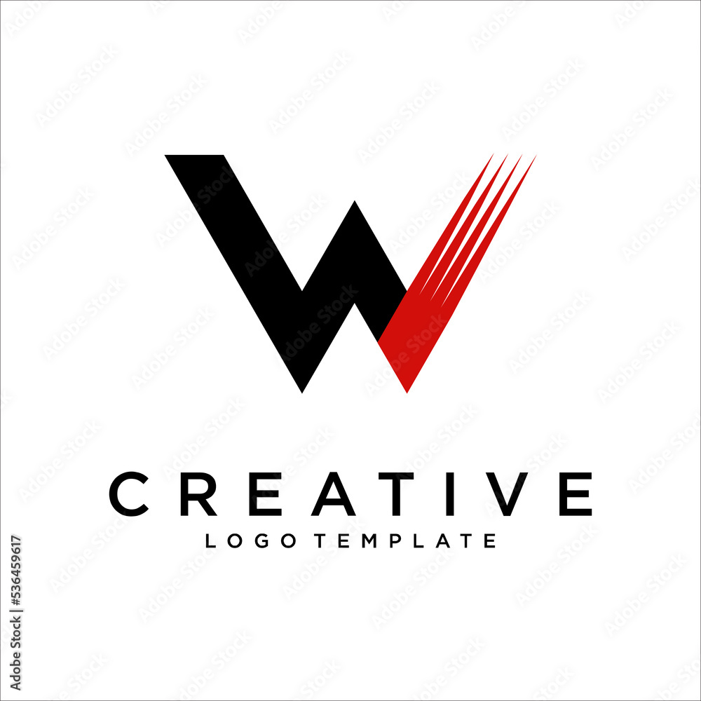 Letter W logo icon design template Letter W logo icon design template