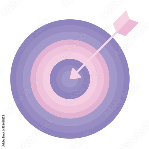 purple target design