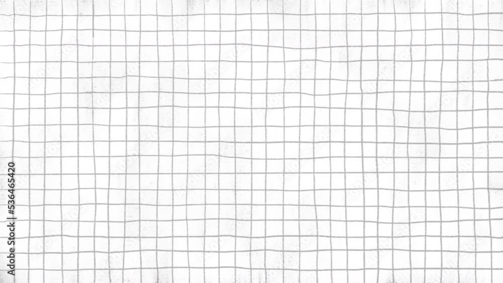 Hand Drawn Grid on Grunge Background