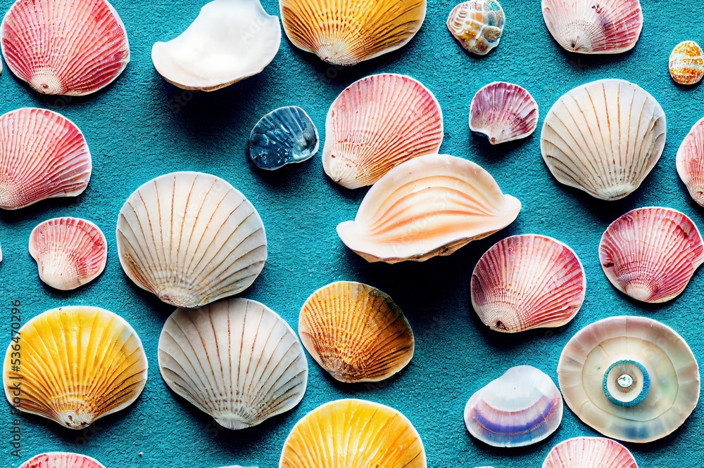Sea Shells and Sand Seamless Texture Pattern Tiled Repeatable ...