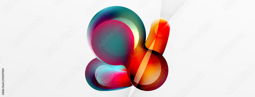 Fluid abstract background. Liquid color gradients composition. Round shapes and circle flowing design for wallpaper, banner, background or landing Fluid abstract background. Liquid color gradients composition. Round shapes and circle flowing design for wallpaper, banner, background or landing