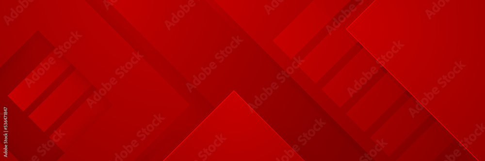 Abstract red deometric banner design background Abstract red deometric banner design background