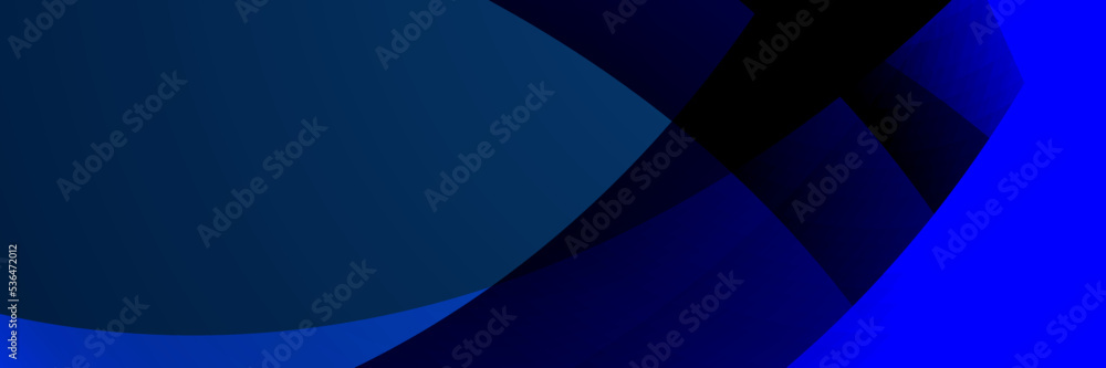 Abstract blue geometric banner design background Abstract blue geometric banner design background