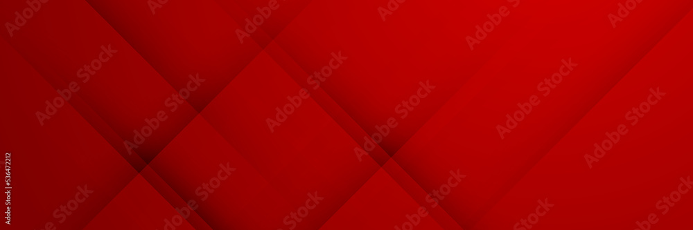 Modern red abstract web banner background creative design