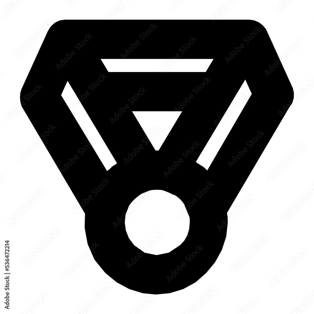 Position Medal Flat Vector Icon Position Medal Flat Vector Icon