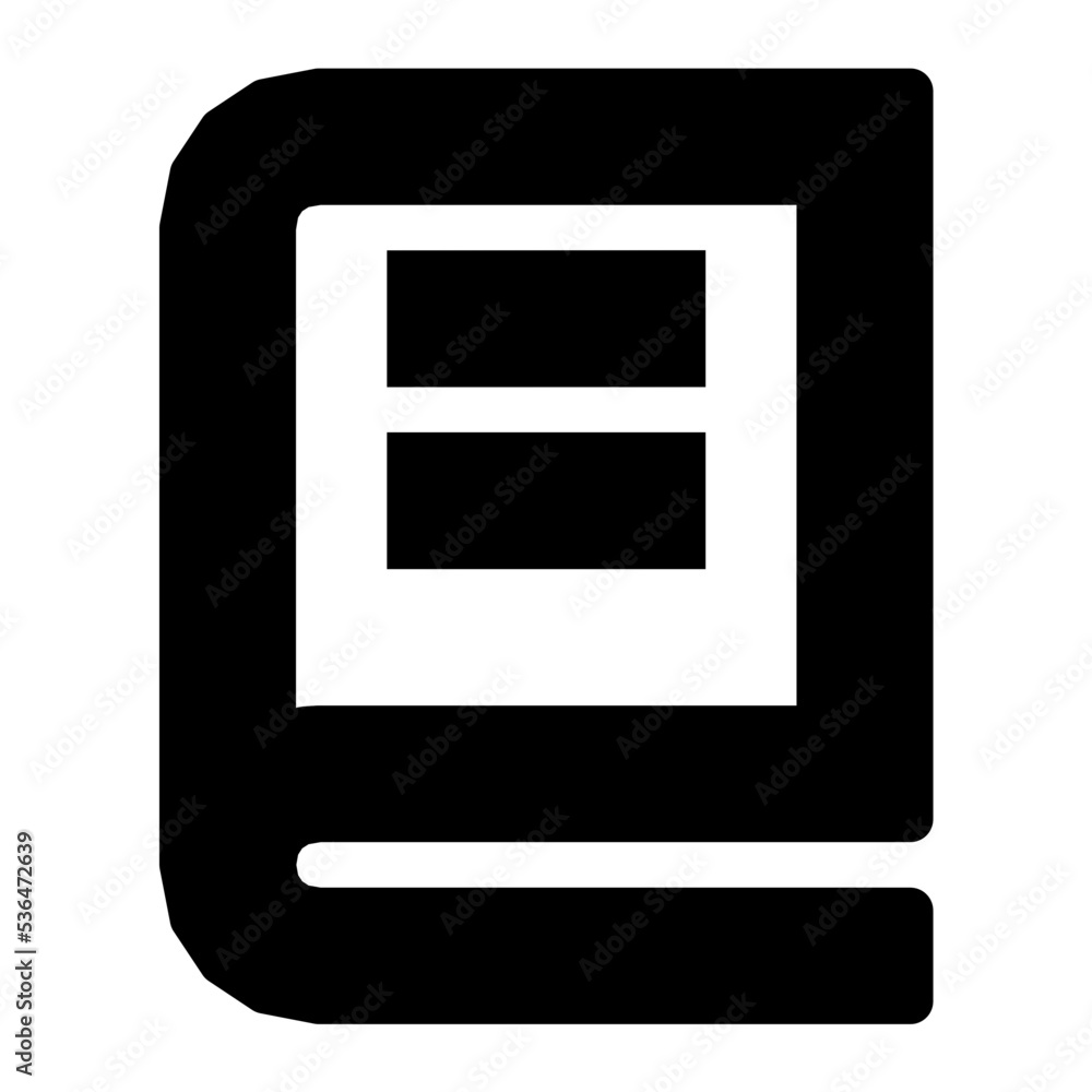 Book Flat Vector Icon Book Flat Vector Icon