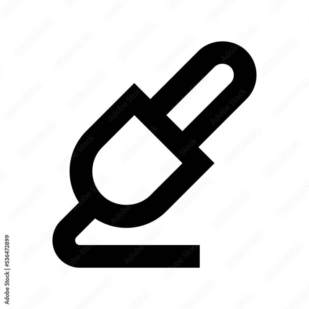 Jack Pin Flat Vector Icon Jack Pin Flat Vector Icon