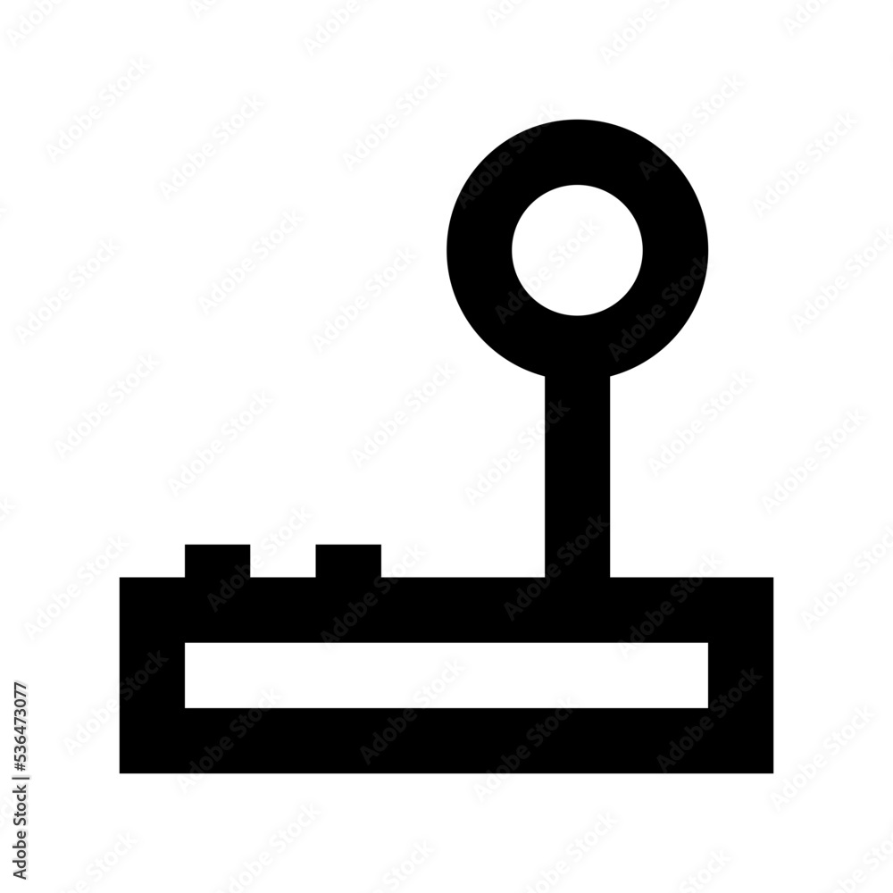 Joystick Flat Vector Icon Joystick Flat Vector Icon