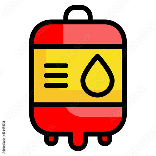 blood bag icon