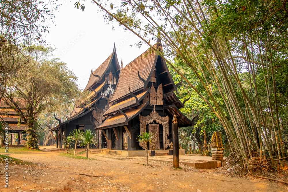 old house in the woods, Thailand