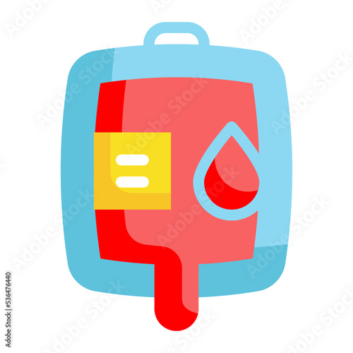 blood bag icon