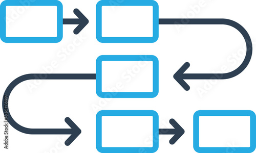 Planning strategy Vector Icon which is suitable for commercial work and easily modify or edit it 