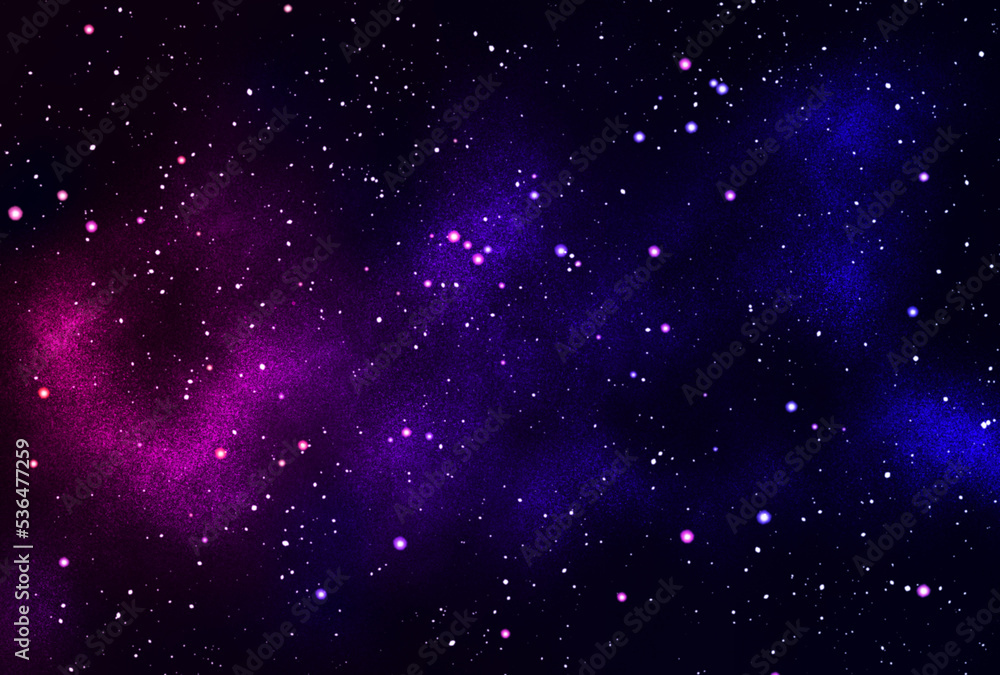 Obraz premium 背景素材_夜空