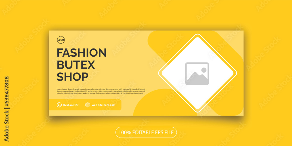 Fashion gallery, style, zone, house, company business facebook cover page timeline web ad banner template with photo place modern layout dark blue background and green shape and text design template Fashion gallery, style, zone, house, company business facebook cover page timeline web ad banner template with photo place modern layout dark blue background and green shape and text design template