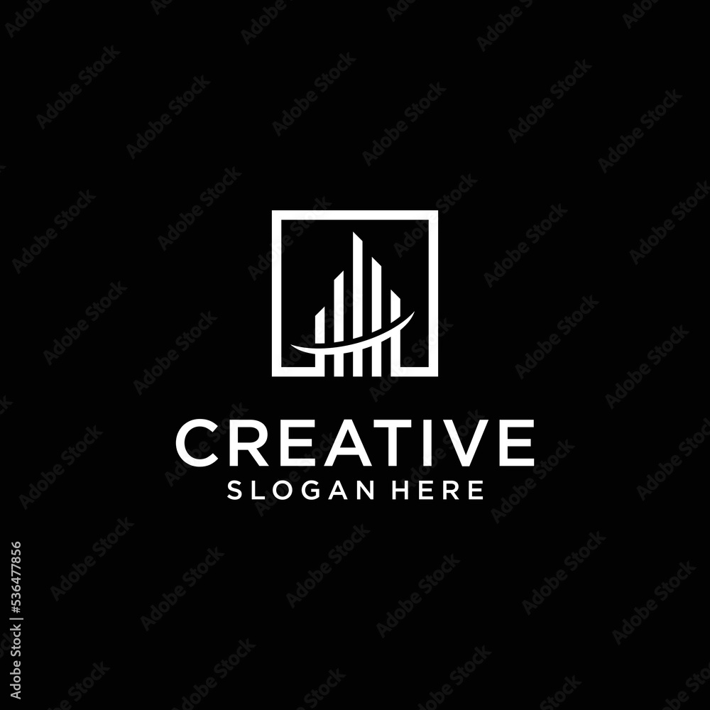 Luxury building logo design inspiration teemplate Luxury building logo design inspiration teemplate