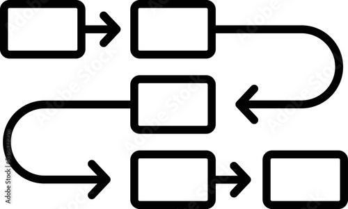 Planning strategy Vector Icon which is suitable for commercial work and easily modify or edit it
