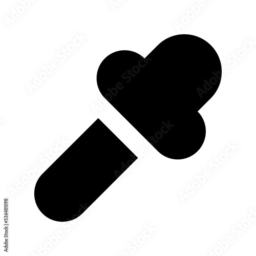 Dropper Flat Vector Icon