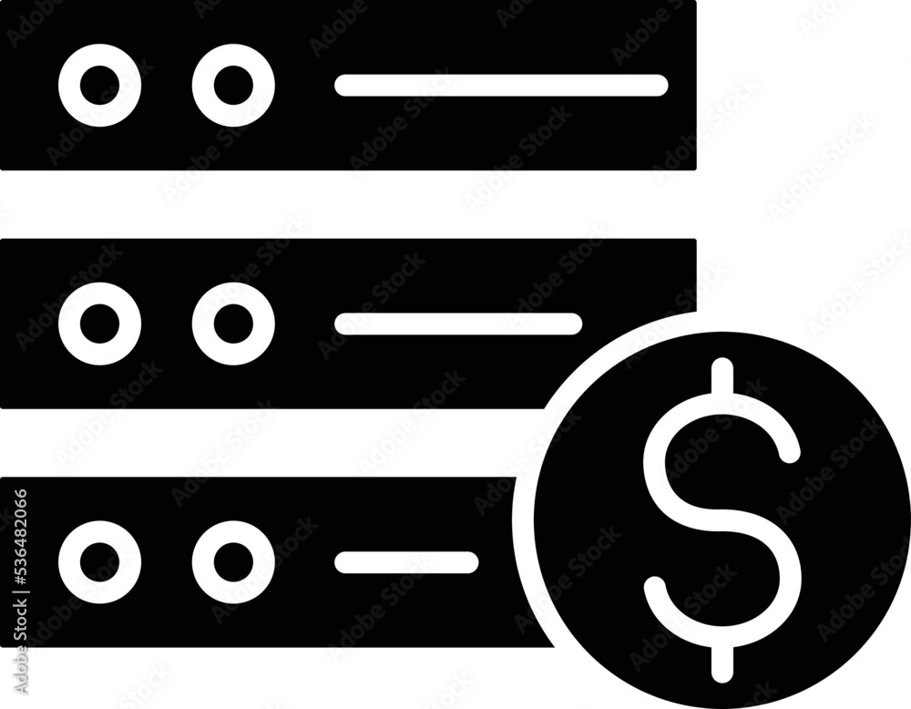 Dollar Server Vector Icon
Dollar Server Vector Icon