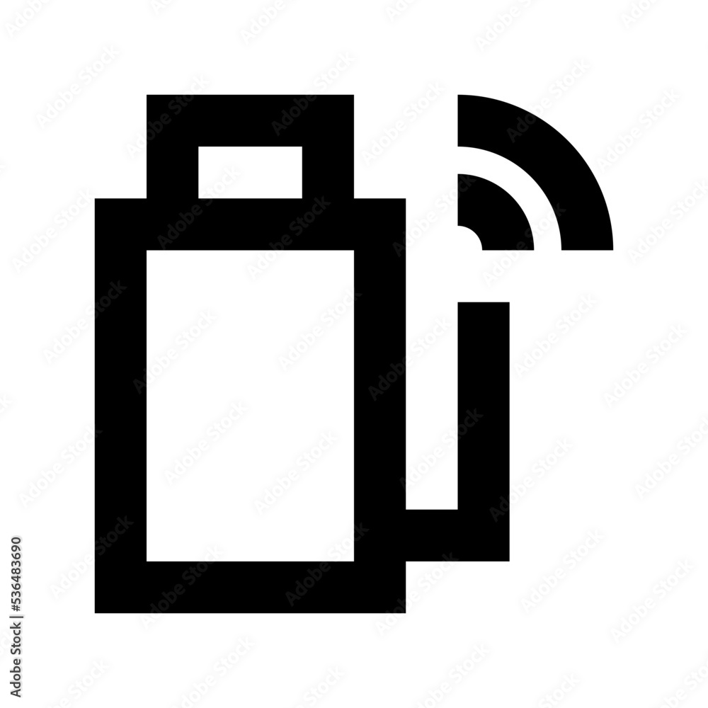 Usb Adapter Flat Vector Icon Usb Adapter Flat Vector Icon