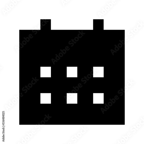 Calendar Flat Vector Icon
